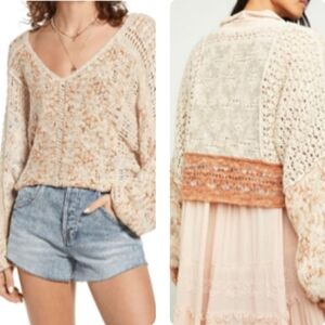 Free People Mosaic Sweater